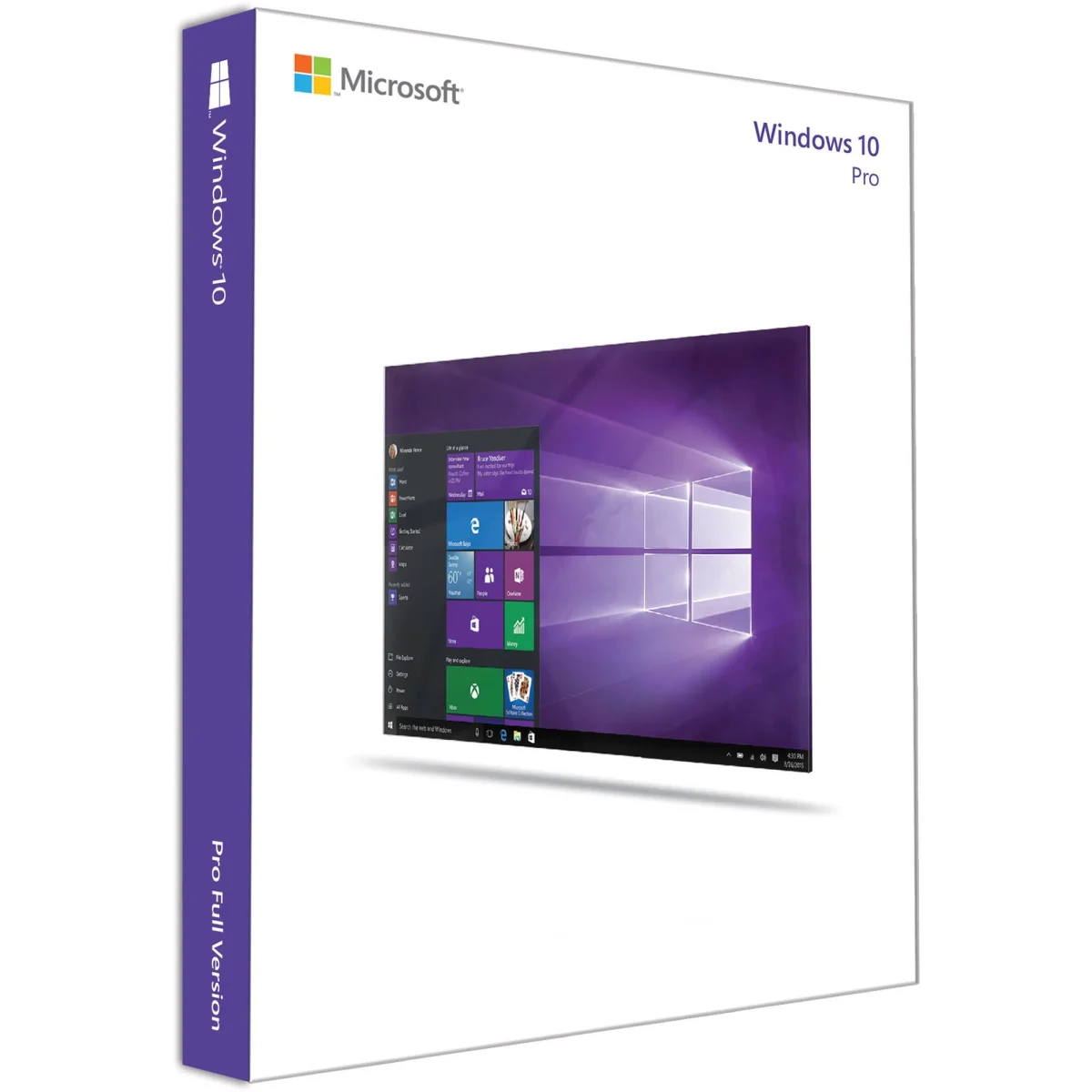 Windows 10 Pro Retail Box with Installation DVD
